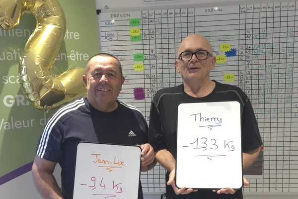 Les membres du club St. Martin Nutrition rassemblés à Saint-Martin-le-Beau