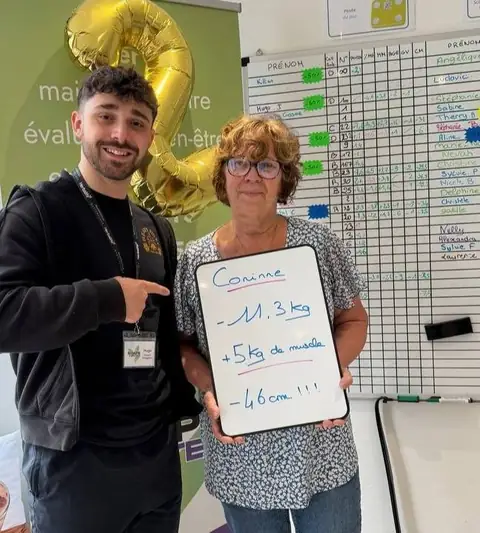 Le bilan d’un membre du club St. Martin Nutrition à Saint-Martin-le-Beau