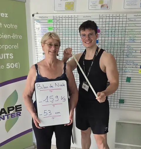 Le bilan d’un membre du club St. Martin Nutrition à Saint-Martin-le-Beau